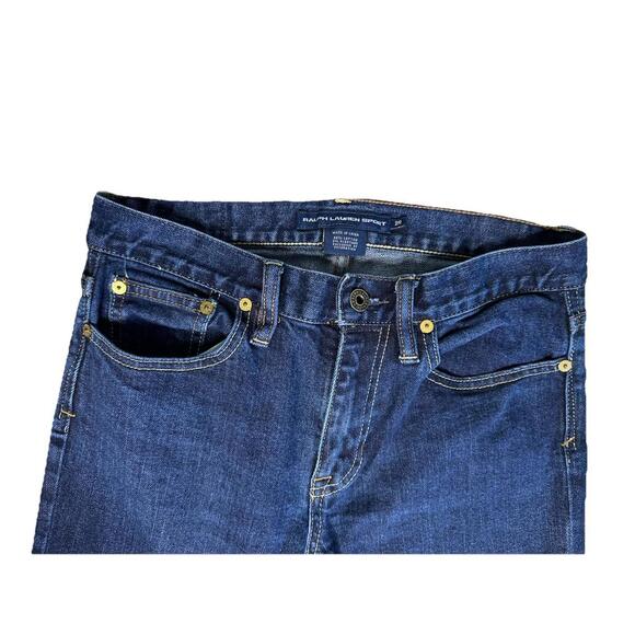 Ralph Lauren Sport Womens 28 Thompson 650 Challenge Cup Embroidered Skinny Jeans - Picture 3 of 6